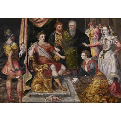 16. JH. ITALIEN : Urteil des Salomon (DOBIASCHOFSKY AUKTIONEN AG)