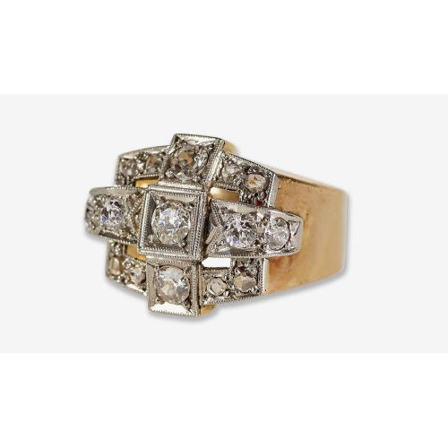BRILLANT-RING : (DOBIASCHOFSKY AUKTIONEN AG)