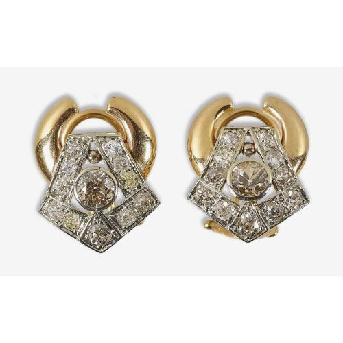 DIAMANT-OHRSTECKER : (DOBIASCHOFSKY AUKTIONEN AG)