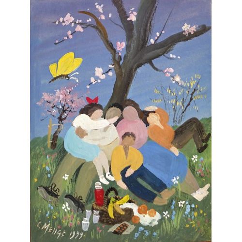 CHARLES MENGE : Le repos (DOBIASCHOFSKY AUKTIONEN AG)