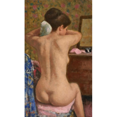 FRAN�OIS GALL : Femme nue de dos (DOBIASCHOFSKY AUKTIONEN AG)