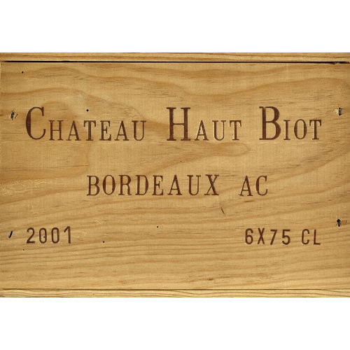 CH�TEAU HAUT-BIOT : Bordeaux, 2001 (DOBIASCHOFSKY AUKTIONEN AG)