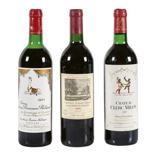 MIXED LOT : Bordeaux, 1985/1989/1990 (DOBIASCHOFSKY AUKTIONEN AG)