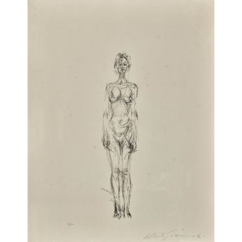 ALBERTO GIACOMETTI : 'Nu debout II' (DOBIASCHOFSKY AUKTIONEN AG)
