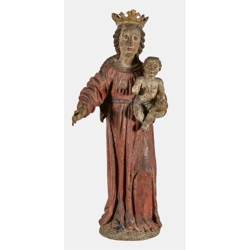 17. JH. SCHWEIZ : Madonna mit Kind (DOBIASCHOFSKY AUKTIONEN AG)