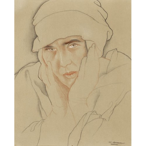 CHARLES-CLOS OLSOMMER : La pensive (DOBIASCHOFSKY AUKTIONEN AG)