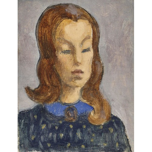 THEO (AUCH THEOMEIER) MEIER : Portrait de Madeleine (DOBIASCHOFSKY AUKTIONEN AG)