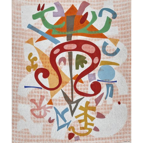 OTTO NEBEL : 'Rot formt die Mitte' (DOBIASCHOFSKY AUKTIONEN AG)