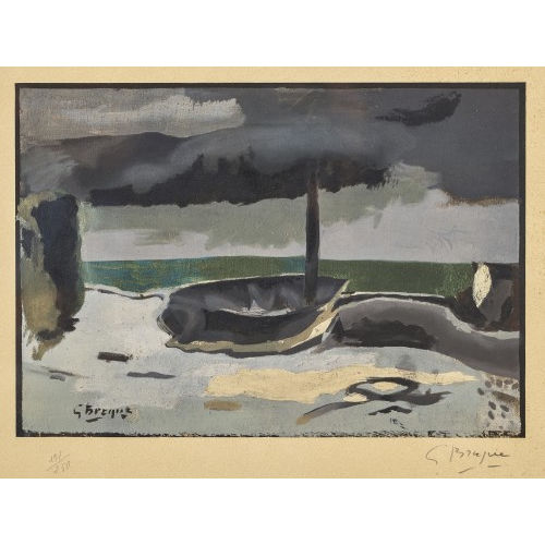 GEORGES BRAQUE : 'La barque' (DOBIASCHOFSKY AUKTIONEN AG)