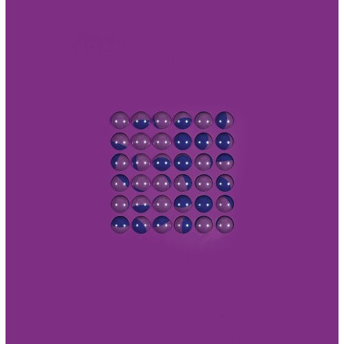 PAUL TALMAN : Ohne Titel (Kugelbild Lila-Blau) (DOBIASCHOFSKY AUKTIONEN AG)