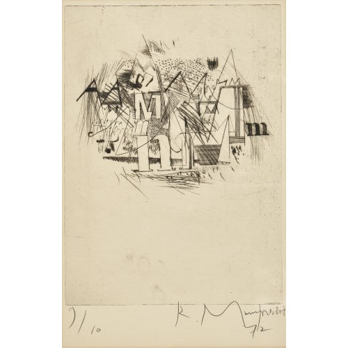 RUDOLF MUMPRECHT : 'm m m' (DOBIASCHOFSKY AUKTIONEN AG)