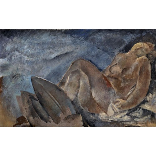 RODOLPHE TH�OPHILE BOSSHARD : Nu couch� (DOBIASCHOFSKY AUKTIONEN AG)