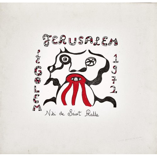 NIKI DE SAINT PHALLE : 'Le Golem Jerusalem 1972 - Birth of a Monster' (DOBIASCHOFSKY AUKTIONEN AG)