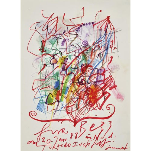 JEAN TINGUELY : Abstrakte Komposition (DOBIASCHOFSKY AUKTIONEN AG)