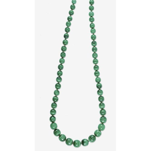 MALACHIT-COLLIER : (DOBIASCHOFSKY AUKTIONEN AG)