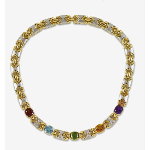 EDELSTEIN-COLLIER : (DOBIASCHOFSKY AUKTIONEN AG)