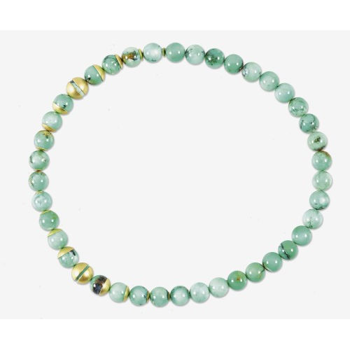 CHRYSOPRAS-COLLIER : (DOBIASCHOFSKY AUKTIONEN AG)