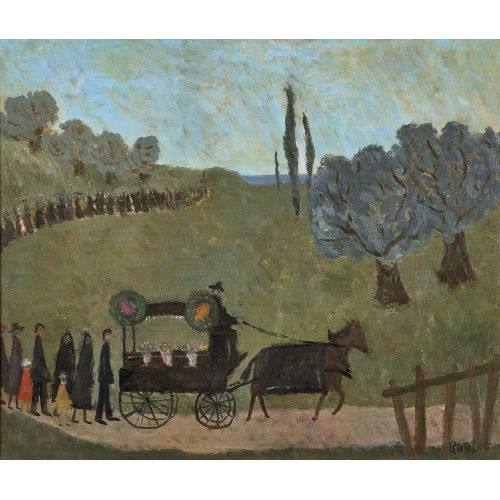 HENRY ROULET : 'Enterrement en Provence' (DOBIASCHOFSKY AUKTIONEN AG)