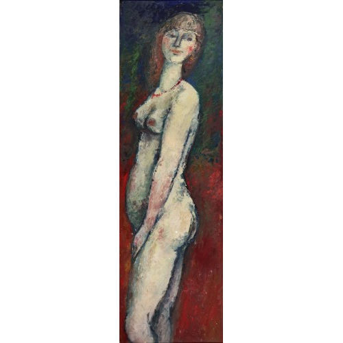 ROLF MEYER : Stehender weiblicher Akt (DOBIASCHOFSKY AUKTIONEN AG)