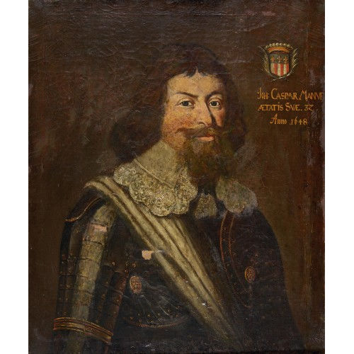 17. JH. SCHWEIZ : Brustportr�t von Johann Caspar Manuel (1616-1671) (DOBIASCHOFSKY AUKTIONEN AG)