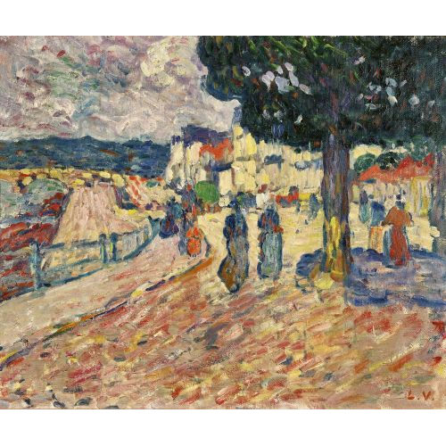 LOUIS VALTAT : La promenade des �l�gantes (DOBIASCHOFSKY AUKTIONEN AG)