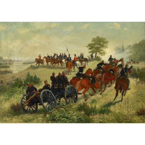 RUDOLF ALBERT BECKER-HEYER : Preussische Kavallerie (DOBIASCHOFSKY AUKTIONEN AG)