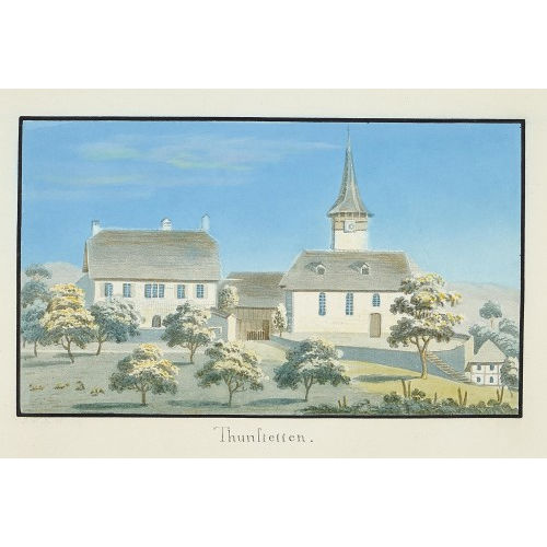 JAKOB SAMUEL WEIBEL : 'Thunstetten' (DOBIASCHOFSKY AUKTIONEN AG)