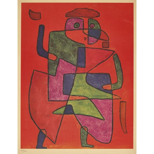 PAUL KLEE : Der K�nftige (Arrival of the Bridegroom) (DOBIASCHOFSKY AUKTIONEN AG)