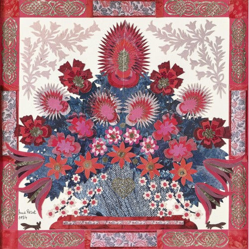 ANNE ROSAT : Blumenbouquet (DOBIASCHOFSKY AUKTIONEN AG)