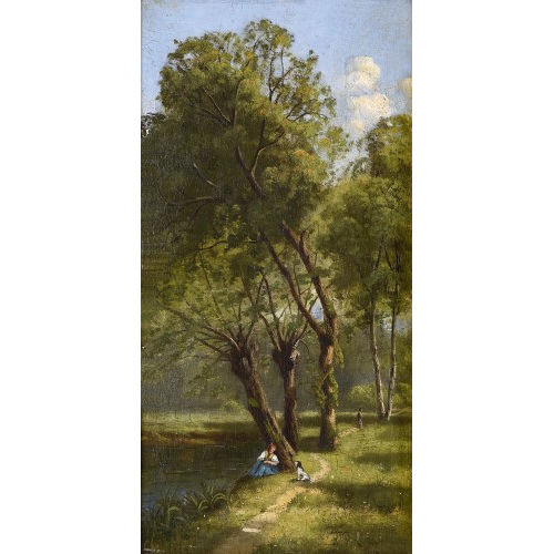ANTOINE CHINTREUIL : Paysage (DOBIASCHOFSKY AUKTIONEN AG)
