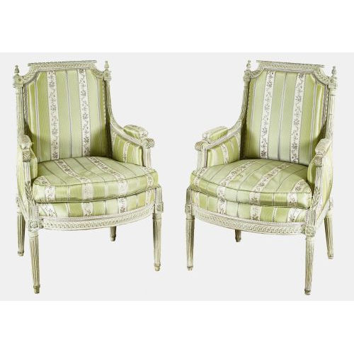 PAAR BERG�REN : Louis XVI, Paris, um 1775-1785 (Georges Jacob) (DOBIASCHOFSKY AUKTIONEN AG)