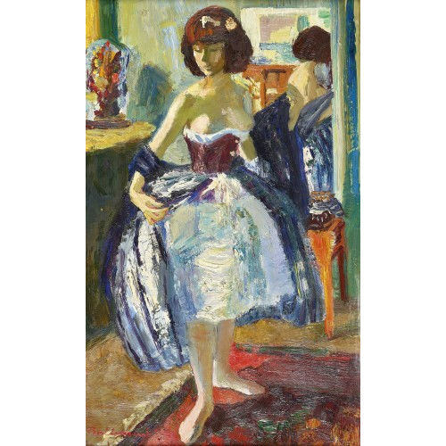 LOUIS ANDR� BERTHOMM�-SAINT-ANDR� : 'La petite danseuse' (DOBIASCHOFSKY AUKTIONEN AG)