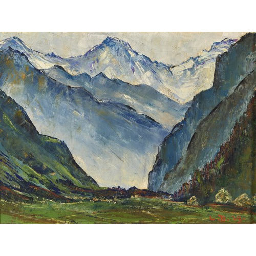 LOUIS D�RR : Eiger, M�nch und Jungfrau (DOBIASCHOFSKY AUKTIONEN AG)