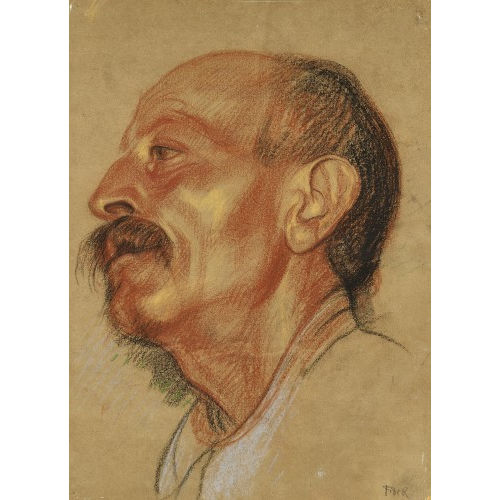 FRAN�OIS DE RIBAUPIERRE : Portait d'un homme (DOBIASCHOFSKY AUKTIONEN AG)