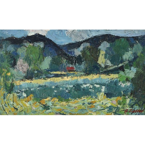 ALFRED FRANZ SIDLER : 'Emmentaler Landschaft' (DOBIASCHOFSKY AUKTIONEN AG)