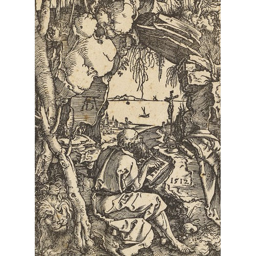 ALBRECHT D�RER : 'Der Heilige Hieronymus in der Felsgrotte' (DOBIASCHOFSKY AUKTIONEN AG)