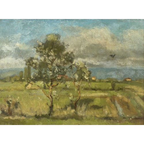 JEAN-DANIEL IHLY : 'Campagne genevois' (DOBIASCHOFSKY AUKTIONEN AG)