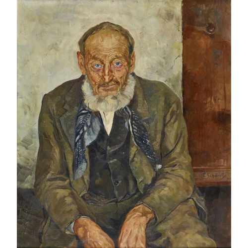 PAUL SCH�RCH : Portr�t eines betagten Herrn mit Bart (DOBIASCHOFSKY AUKTIONEN AG)