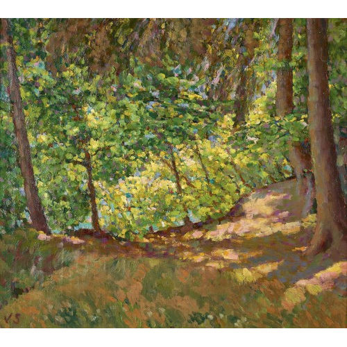VICTOR SURBEK : Im Wald (DOBIASCHOFSKY AUKTIONEN AG)