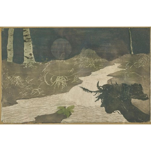 FRANZ GERTSCH : Am Bach (DOBIASCHOFSKY AUKTIONEN AG)