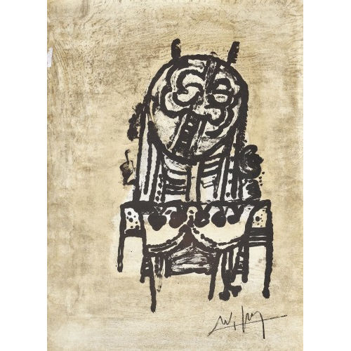 WIFREDO LAM : Ohne Titel (DOBIASCHOFSKY AUKTIONEN AG)