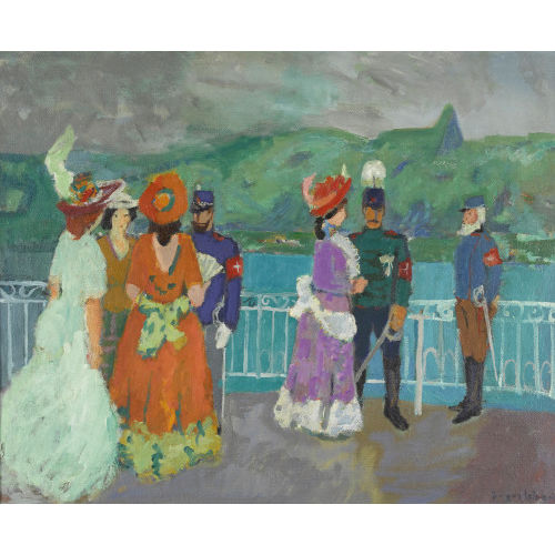 HANS JEGERLEHNER : 'Promenade' (DOBIASCHOFSKY AUKTIONEN AG)