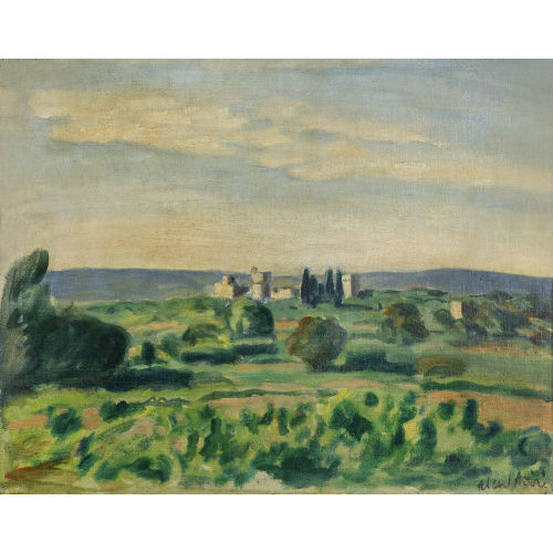 ALBERT ANDR� : 'Vue de Saint-Laurent' (DOBIASCHOFSKY AUKTIONEN AG)