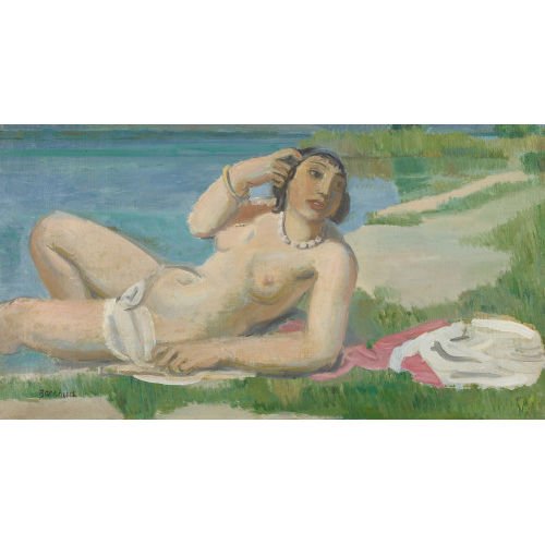 MAURICE BARRAUD : La baigneuse (DOBIASCHOFSKY AUKTIONEN AG)
