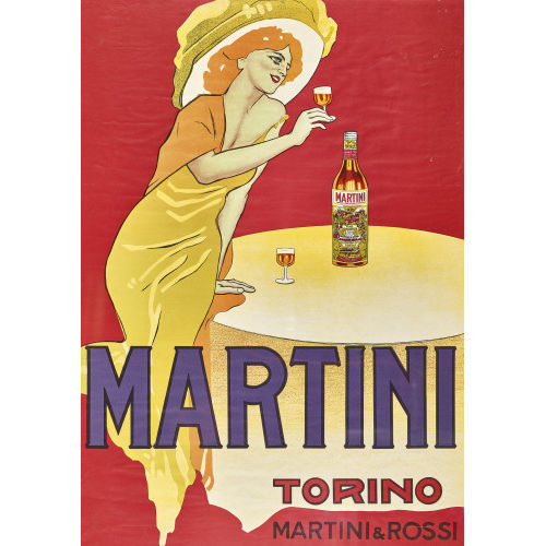 MARCELLO DUDOVICH : 'Martini, Torino, Martini & Rossi' (DOBIASCHOFSKY AUKTIONEN AG)
