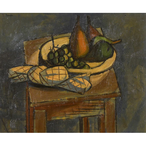 JACQUES BERGER : Nature morte aux fruits (DOBIASCHOFSKY AUKTIONEN AG)