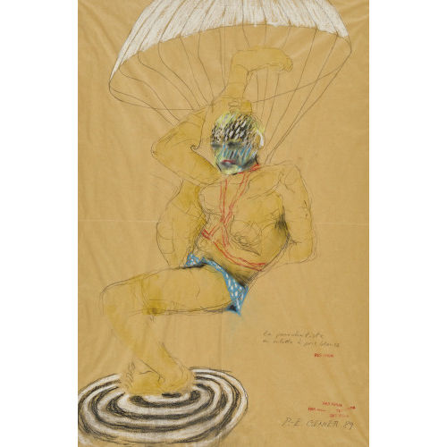 PIERRE-ETIENNE GENIER : 'La parachutiste' (DOBIASCHOFSKY AUKTIONEN AG)