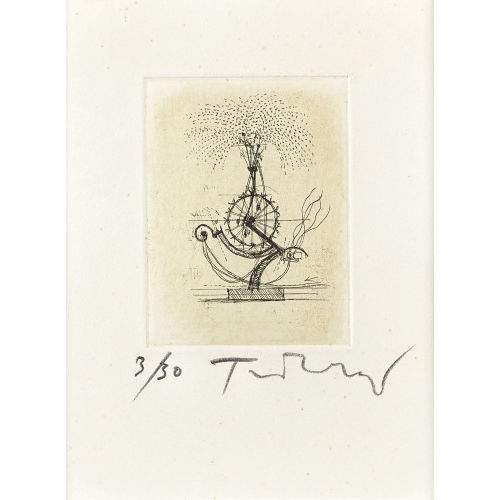 JEAN TINGUELY : Brunnenprojekt (DOBIASCHOFSKY AUKTIONEN AG)