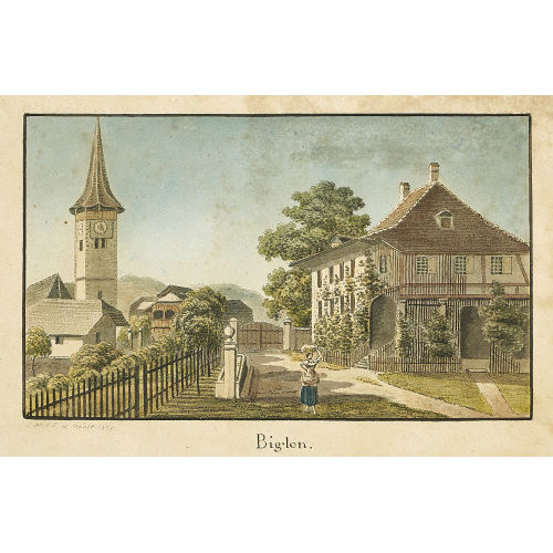 JAKOB SAMUEL WEIBEL : 'Biglen' (DOBIASCHOFSKY AUKTIONEN AG)