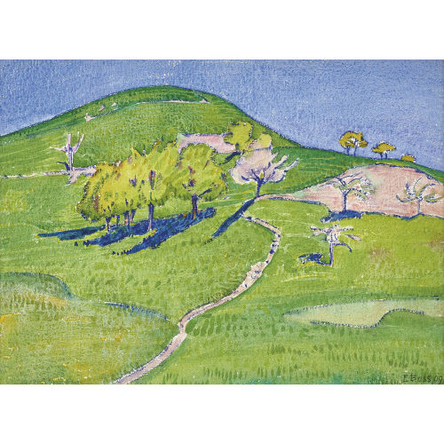 EDUARD BOSS : 'H�hnerb�hl bei Bolligen' (DOBIASCHOFSKY AUKTIONEN AG)